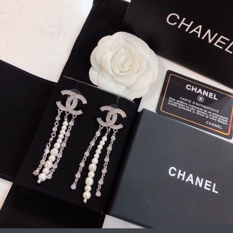 Ch*el earrings